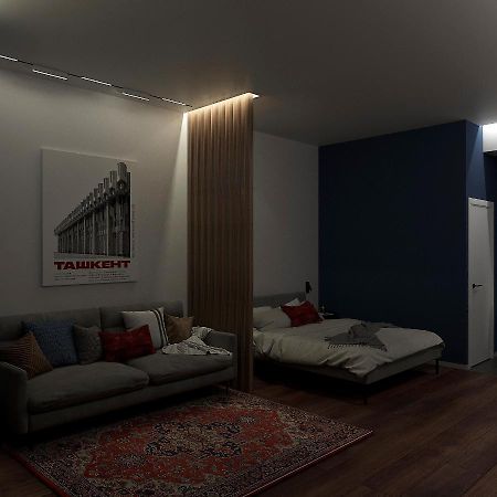 Blueloft 52 I Tashkent Apartment With Balcony 外观 照片