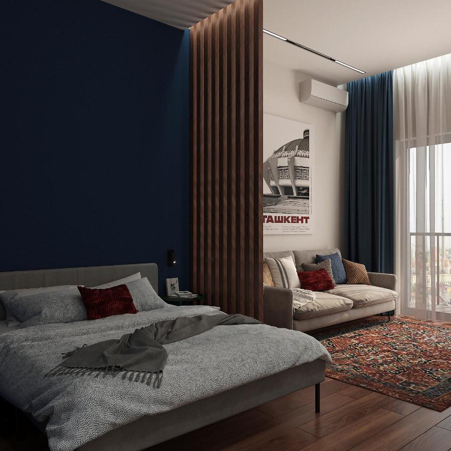 Blueloft 52 I Tashkent Apartment With Balcony 外观 照片