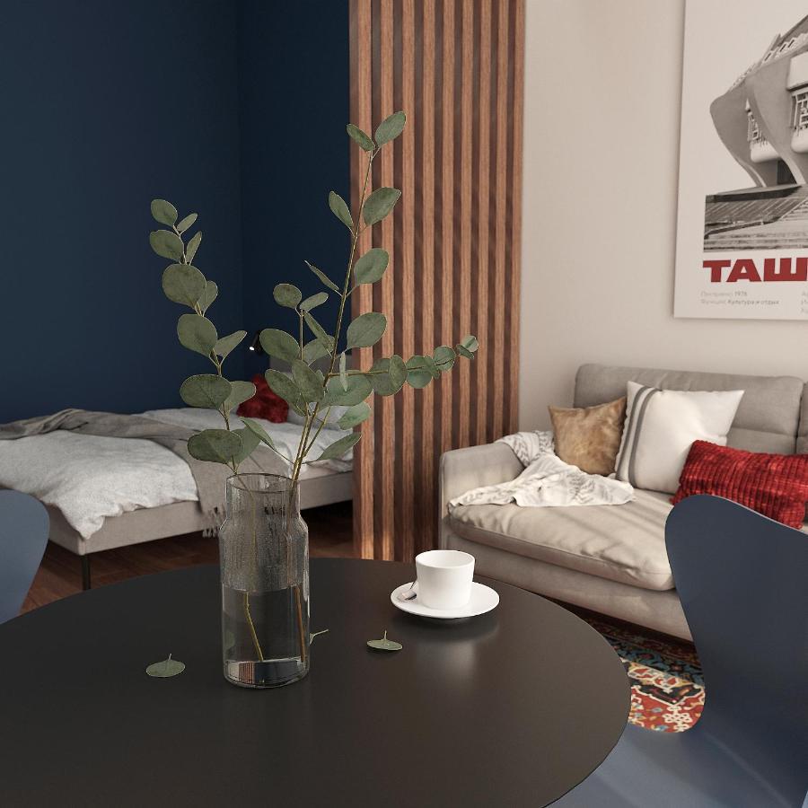 Blueloft 52 I Tashkent Apartment With Balcony 外观 照片
